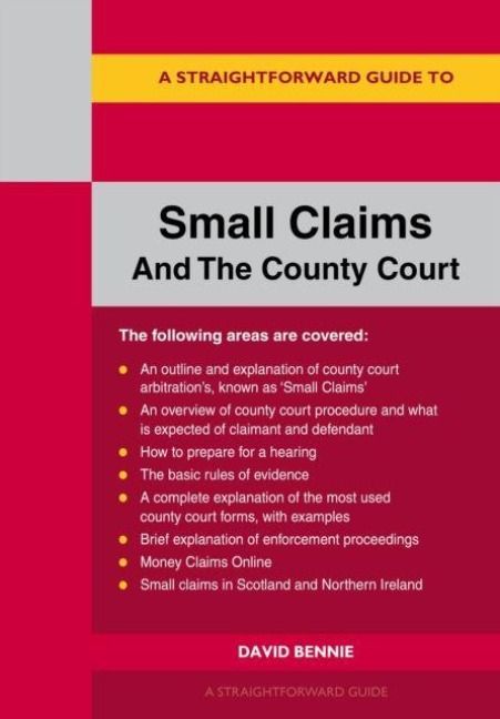 Produktbild: A Straightforward Guide to Small Claims and the County Court