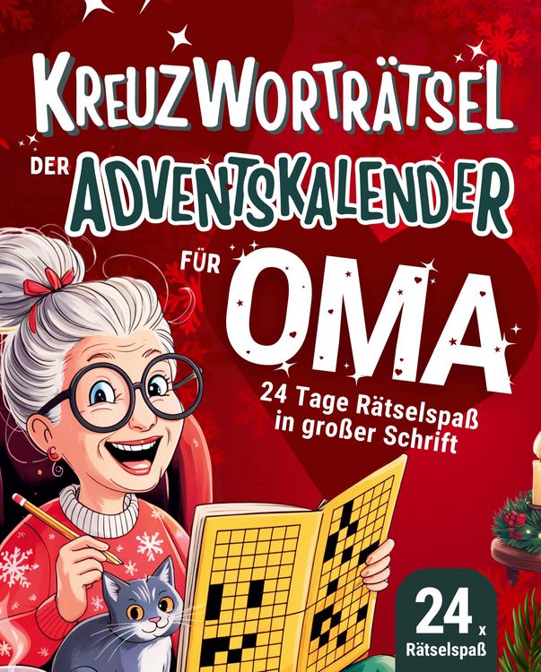 Produktbild: Kreuzwortr&auml;tsel - Der Adventskalender f&uuml;r Oma