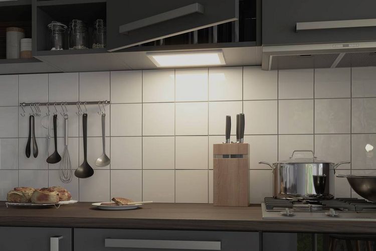 Produktbild: Paulmann CC Flad Unterbauleuchte 6W Warmwei&szlig; Wei&szlig;