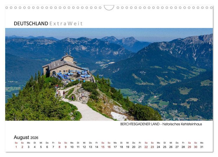 Produktbild: Impressionen aus dem Berchtesgadener Land (Wandkalender 2026 DIN A3 quer), CALVENDO Monatskalender