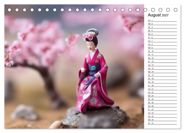 Produktbild: Miniatur Weltreise (Tischkalender 2027 DIN A5 quer), CALVENDO Monatskalender