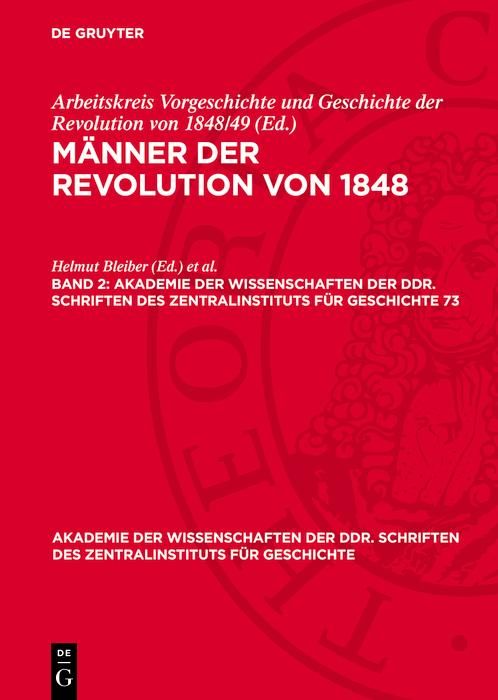 Produktbild: M&auml;nner der Revolution von 1848. Band 2