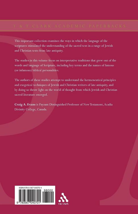 Produktbild: Interpretation of Scripture in Early Judaism and Christianity