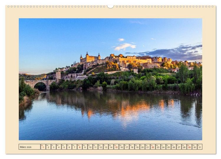 Produktbild: Kastilien - La Mancha (hochwertiger Premium Wandkalender 2026 DIN A2 quer), Kunstdruck in Hochglanz