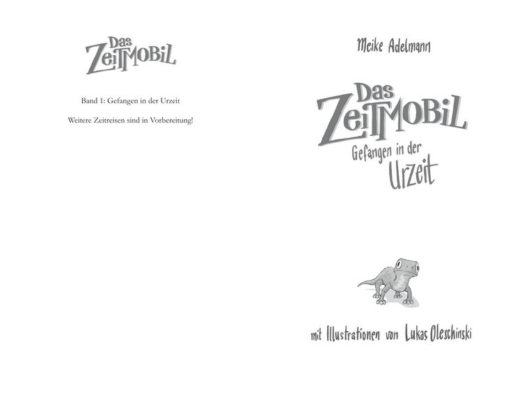 Produktbild: Das Zeitmobil &ndash; Gefangen in der Urzeit (Band 1)