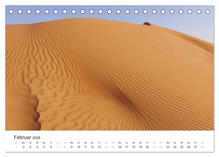 Produktbild: Oman - Arabiens Zauberwelt (Tischkalender 2026 DIN A5 quer), CALVENDO Monatskalender