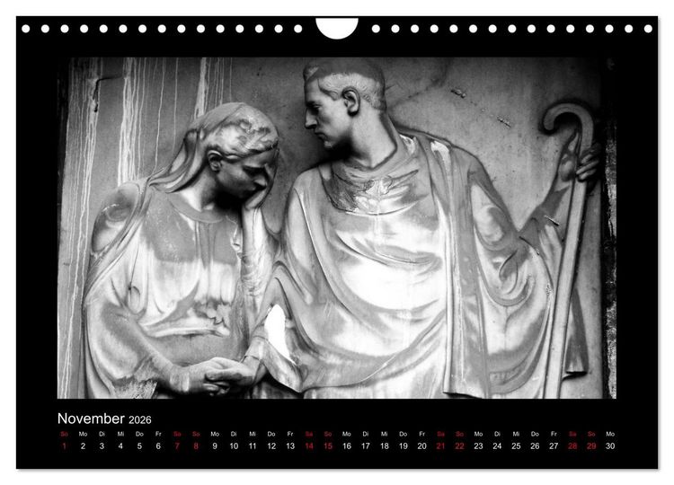 Produktbild: Die Engel von Melaten (Wandkalender 2026 DIN A4 quer), CALVENDO Monatskalender