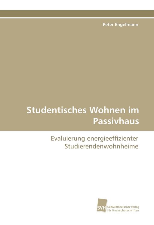 Produktbild: Studentisches Wohnen im Passivhaus