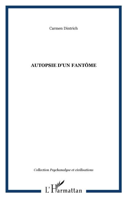 Produktbild: Autopsie d'un fantome