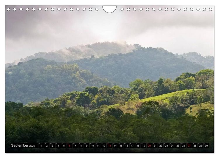 Produktbild: Costa Rica - Pure Lebensfreude (Wandkalender 2026 DIN A4 quer), CALVENDO Monatskalender