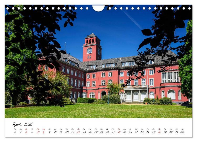Produktbild: Unser buntes Bergedorf (Wandkalender 2026 DIN A4 quer), CALVENDO Monatskalender