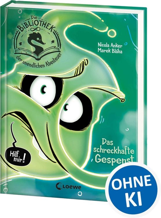Produktbild: Die Bibliothek der unendlichen Abenteuer (Band 2) - Das schreckhafte Gespenst