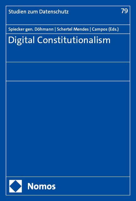 Produktbild: Digital Constitutionalism