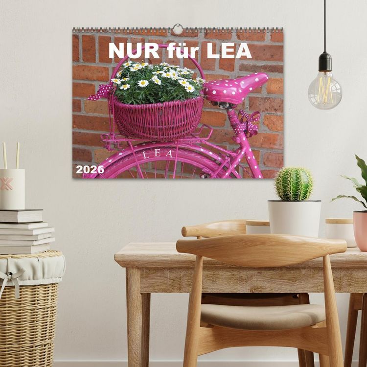 Produktbild: Nur f&uuml;r LEA (Wandkalender 2026 DIN A3 quer), CALVENDO Monatskalender