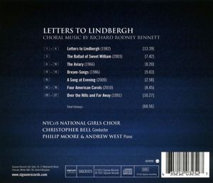 Produktbild: Letters to Lindbergh-Chormusik