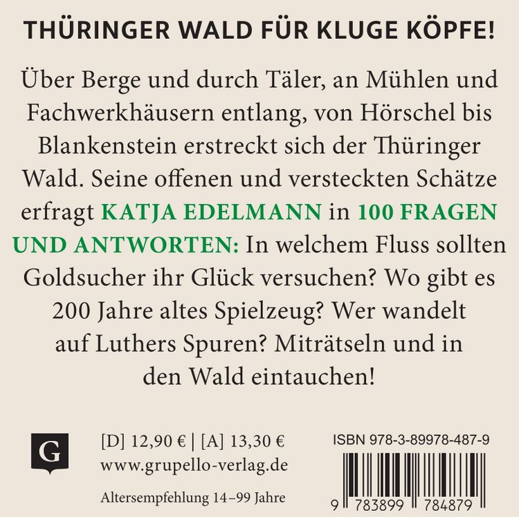 Produktbild: Th&uuml;ringer Wald-Quiz