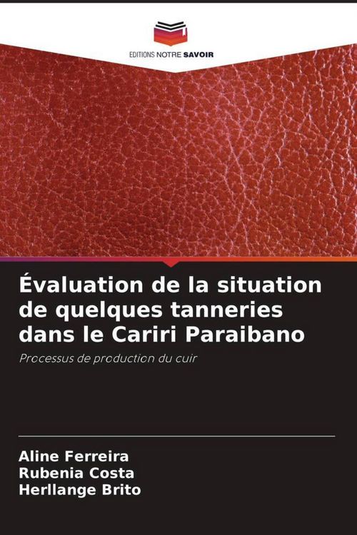 Produktbild: &Eacute;valuation de la situation de quelques tanneries dans le Cariri Paraibano