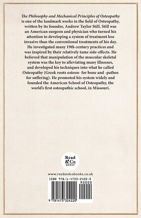 Produktbild: The Philosophy and Mechanical Principles of Osteopathy