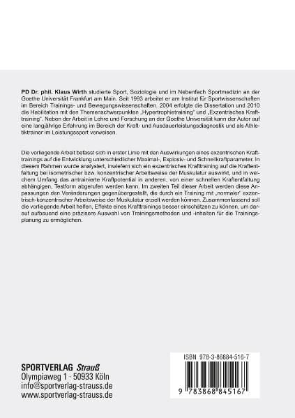 Produktbild: Exzentrisches Krafttraining