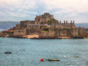 Produktbild: CALVENDO Puzzle Elizabeth Castle - Jersey | 1000 Teile Lege-Gr&ouml;&szlig;e 64x48cm Foto-Puzzle f&uuml;r gl&uuml;ckliche Stunden