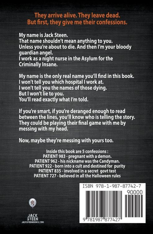 Produktbild: The Asylum Confessions
