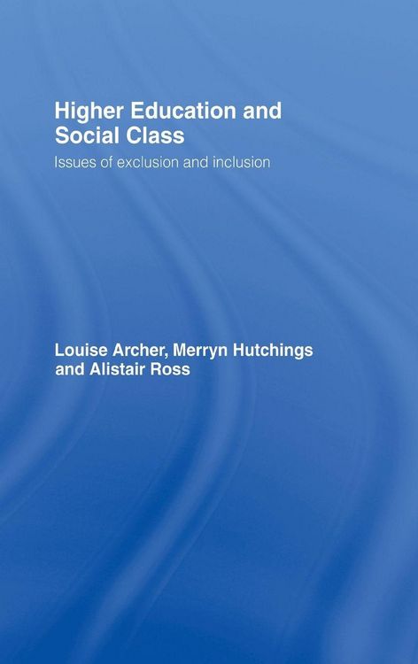 Produktbild: Higher Education and Social Class