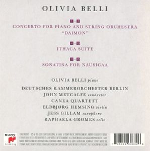 Produktbild: Daimon: Piano Concerto, Ithaca Suite & Sonatina for Nausicaa