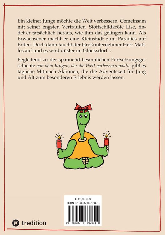 Produktbild: Die Geschichte von dem Jungen, der die Welt verbessern wollte