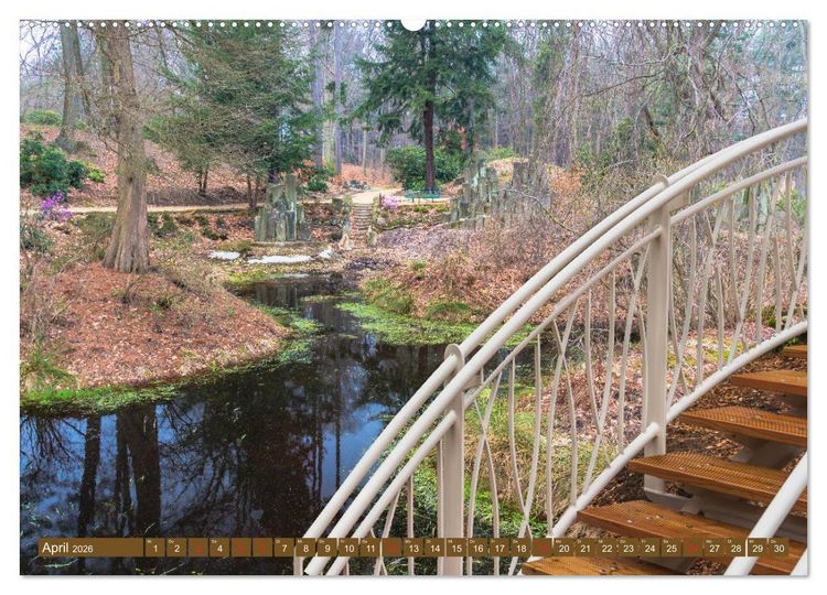 Produktbild: Parkgemeinde Kromlau (Wandkalender 2026 DIN A2 quer), CALVENDO Monatskalender