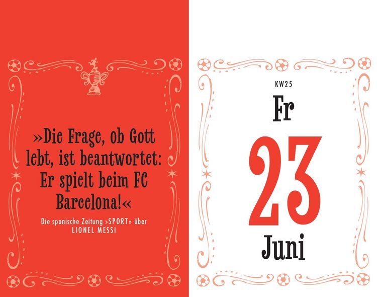Produktbild: Traumfußball - Der Arnd-Zeigler-Kalender 2023.