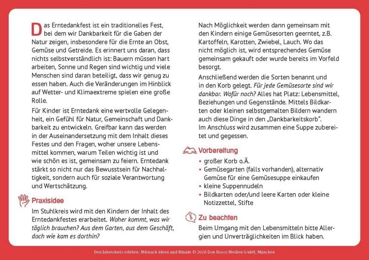 Produktbild: Den Jahreskreis erleben. 30 Mitmach-Ideen und Rituale