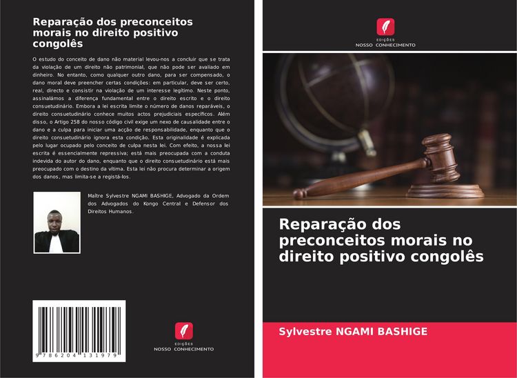 Produktbild: Repara&ccedil;&atilde;o dos preconceitos morais no direito positivo congol&ecirc;s