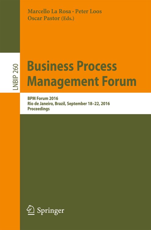 Produktbild: Business Process Management Forum