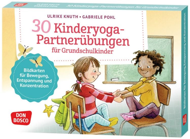 Produktbild: 30 Kinderyoga-Partner&uuml;bungen f&uuml;r Grundschul-Kinder