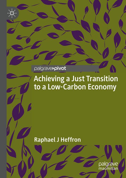 Produktbild: Achieving a Just Transition to a Low-Carbon Economy