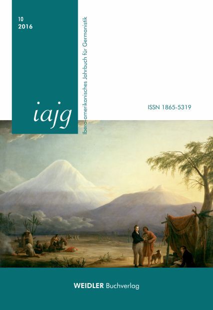 Produktbild: Ibero-amerikanisches Jahrbuch f&uuml;r Germanistik 2016