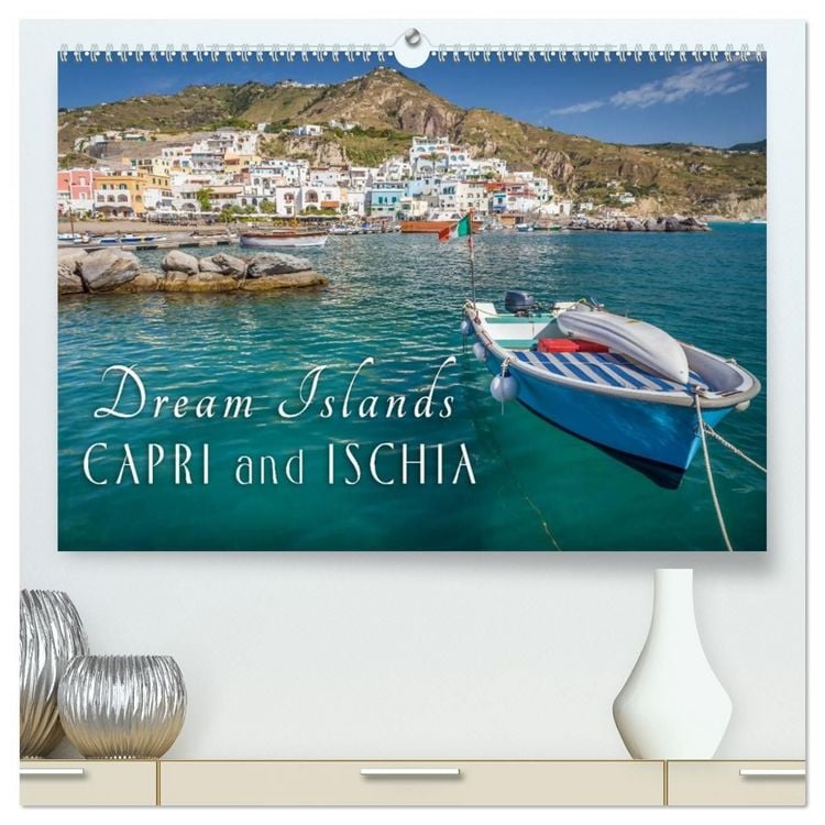 Produktbild: Dream Islands Capri and Ischia (High Quality Premium Wall Calendar 2027 DIN A2 landscape),CALVENDO 12 Month Wall Calendar