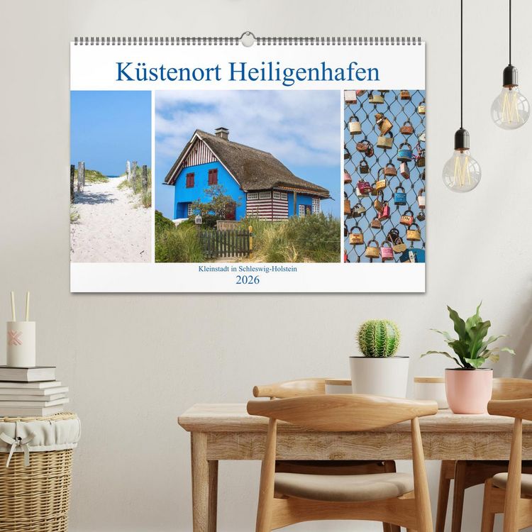 Produktbild: K&uuml;stenort Heiligenhafen (Wandkalender 2026 DIN A2 quer), CALVENDO Monatskalender