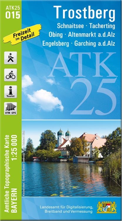 Bild vom Artikel ATK25-O15 Trostberg (Amtliche Topographische Karte 1:25000) vom Autor Breitband und Vermessung, Bayern Landesamt für Digitalisierung