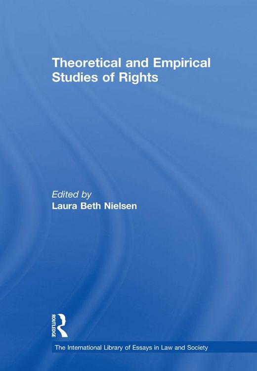 Produktbild: Theoretical and Empirical Studies of Rights