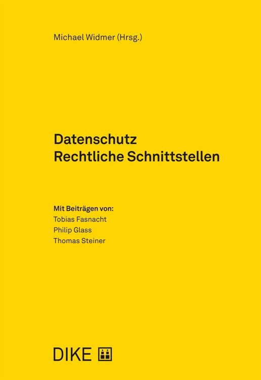 Produktbild: Datenschutz Rechtliche Schnittstellen