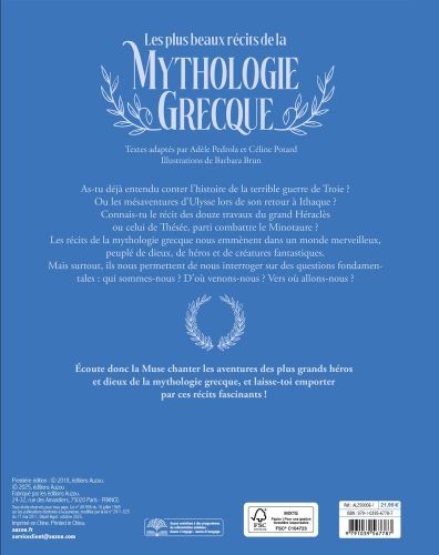 Produktbild: Les plus beaux r&eacute;cits de la mythologie grecque