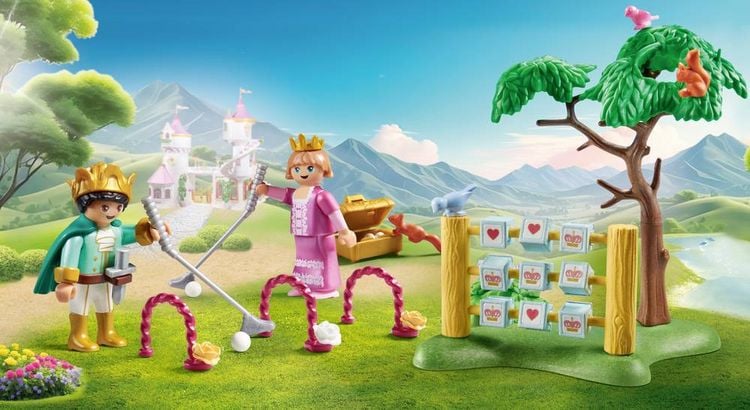 Produktbild: Playmobil® Princess Magic Königskinder im Spielgarten 71849