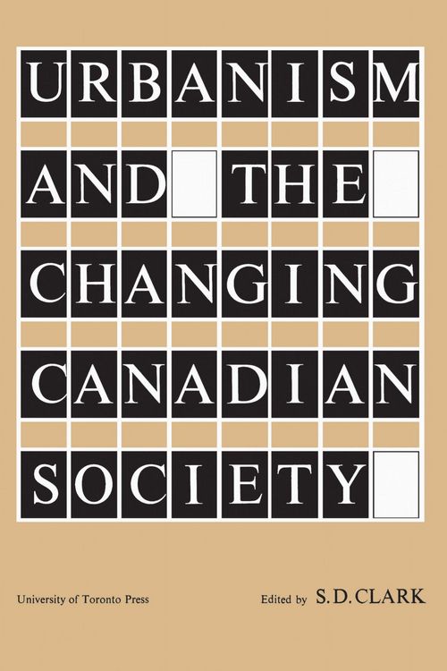 Produktbild: Urbanism and the Changing Canadian Society