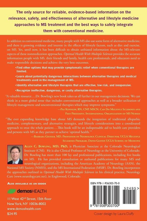 Produktbild: Optimal Health with Multiple Sclerosis