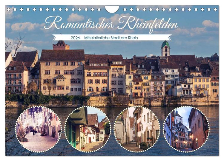Produktbild: Romantisches Rheinfelden (Wandkalender 2026 DIN A4 quer), CALVENDO Monatskalender