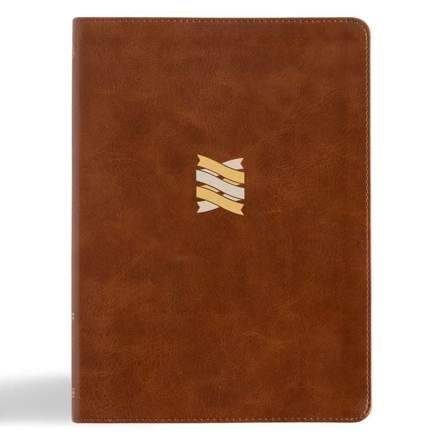Produktbild: CSB Connecting Scripture New Testament, Brown Leathertouch