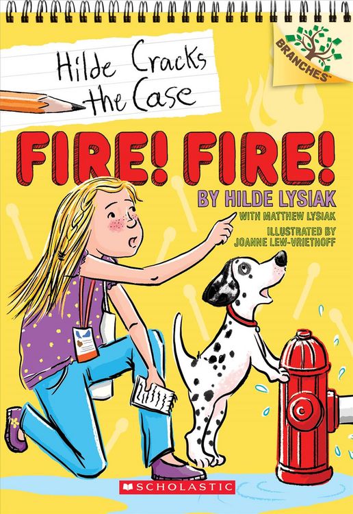 Produktbild: Fire! Fire!: A Branches Book (Hilde Cracks the Case #3)