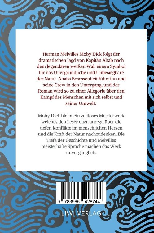 Produktbild: Herman Melville: Moby Dick oder Der wei&szlig;e Wal. Neuausgabe der &Uuml;bersetzung von Wilhelm Str&uuml;ver
