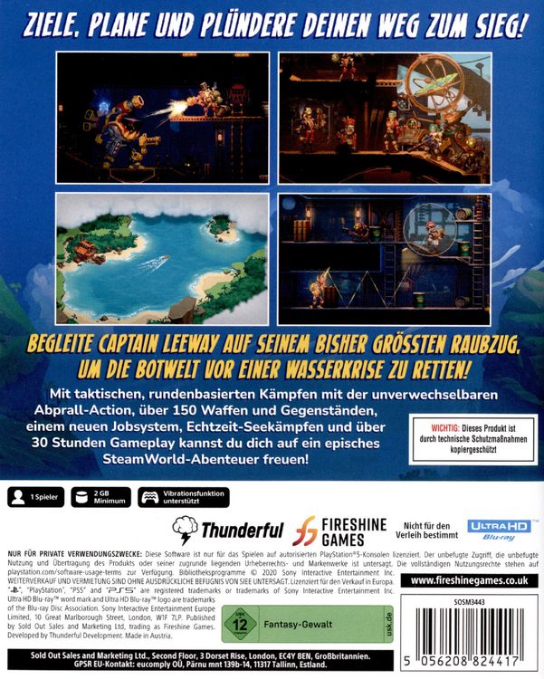 Produktbild: Steamworld Heist II
